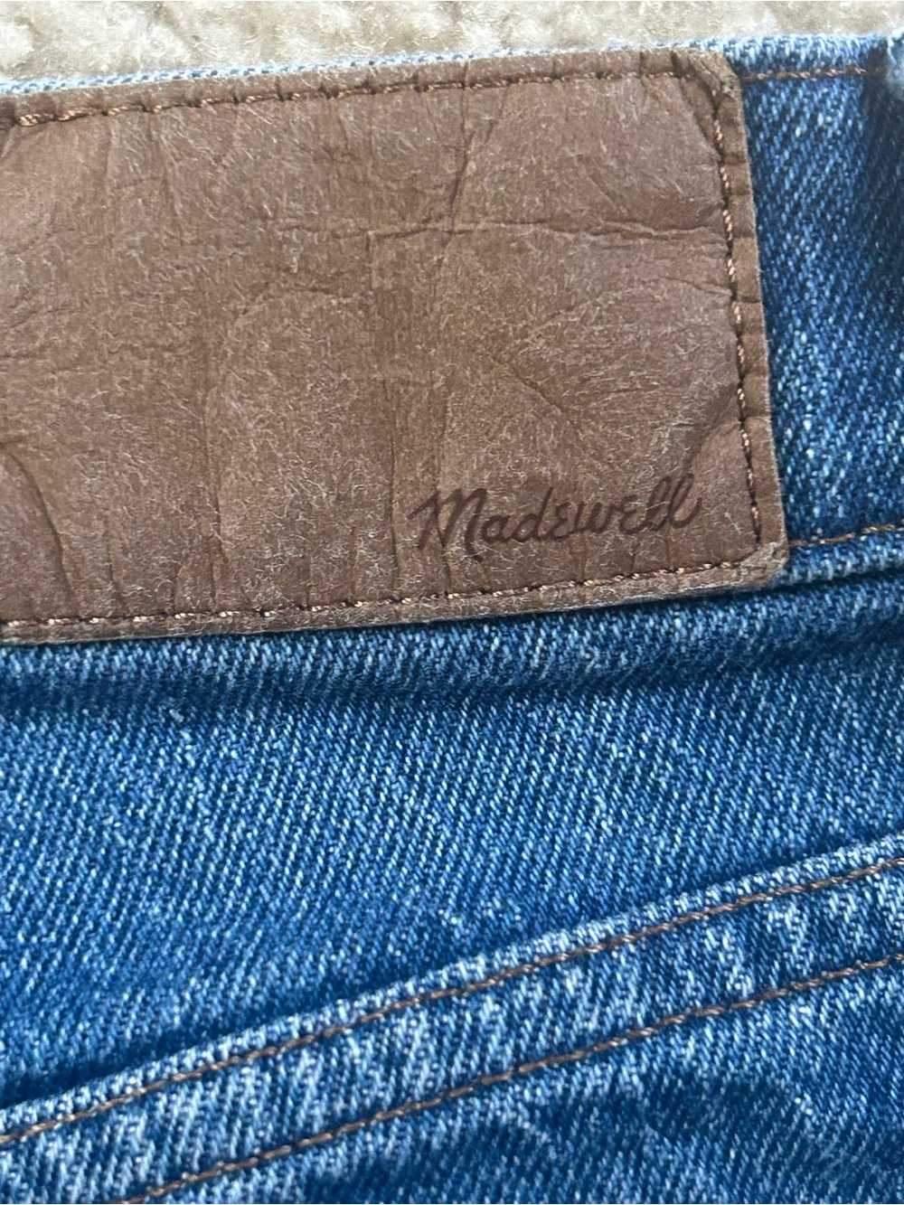 Madewell Women’s The Perfect Vintage Wide-Leg Jeans EUC 25P - Picture 9 of 12